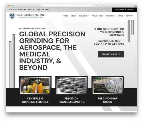 Layouts divi WordPress plugin - acegrinding.com