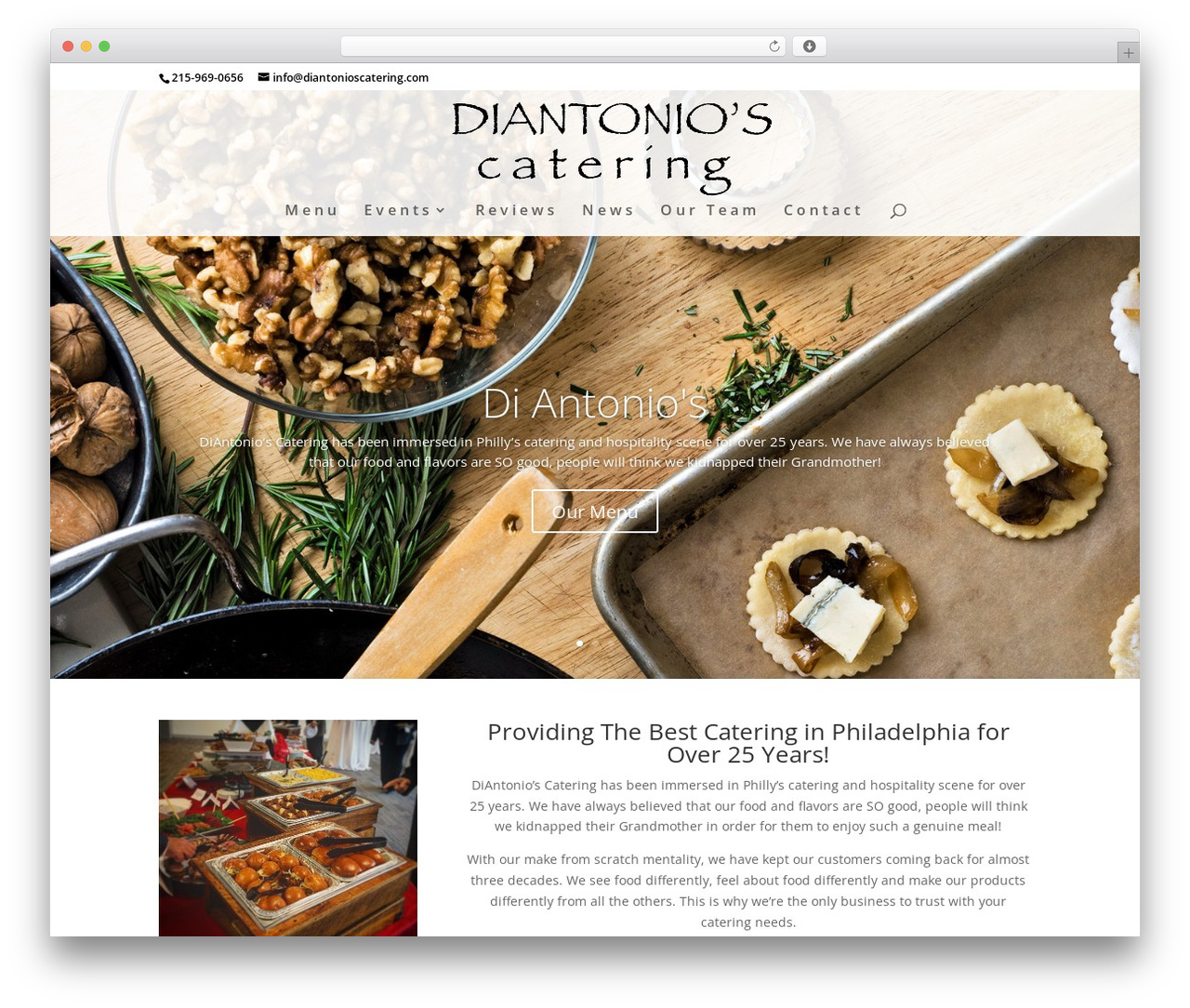 Divi WordPress theme - diantonioscatering.com Divi WordPress theme - diantonioscatering.com