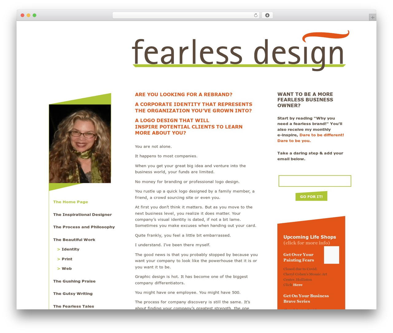 Fearless Design HTML5 theme WordPress - fearless-design.com