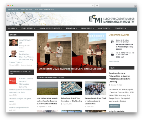 Gambit pro WordPress plugin - ecmiindmath.org