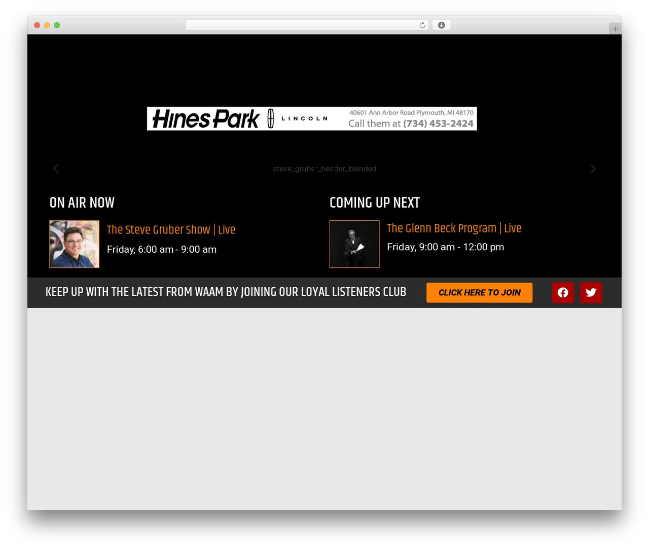Hello Elementor free WordPress theme - waamradio.com