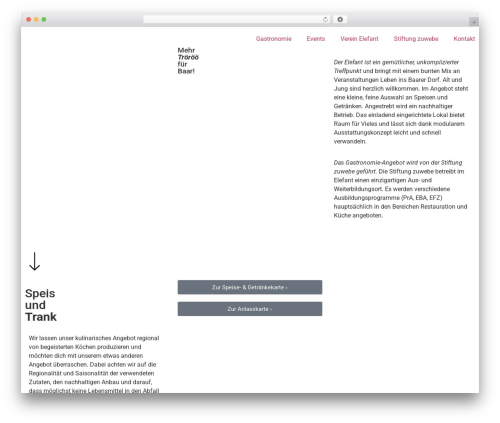Mec invoice WordPress plugin - elefant.ch
