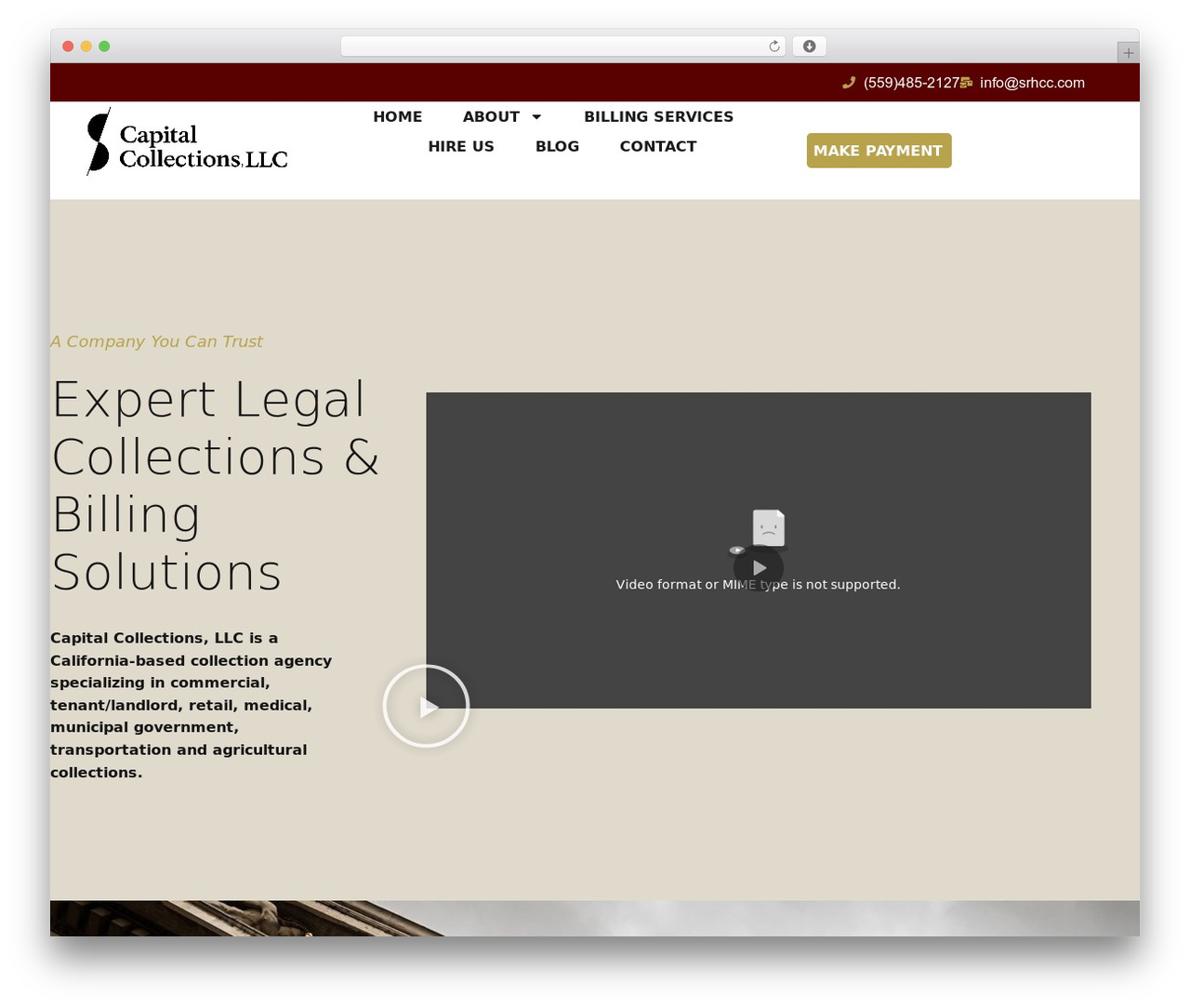 Hello Elementor WordPress theme - capitalcollectionsfresno.com