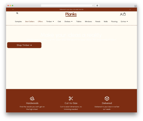 Gift up WordPress plugin - getplanks.co.uk
