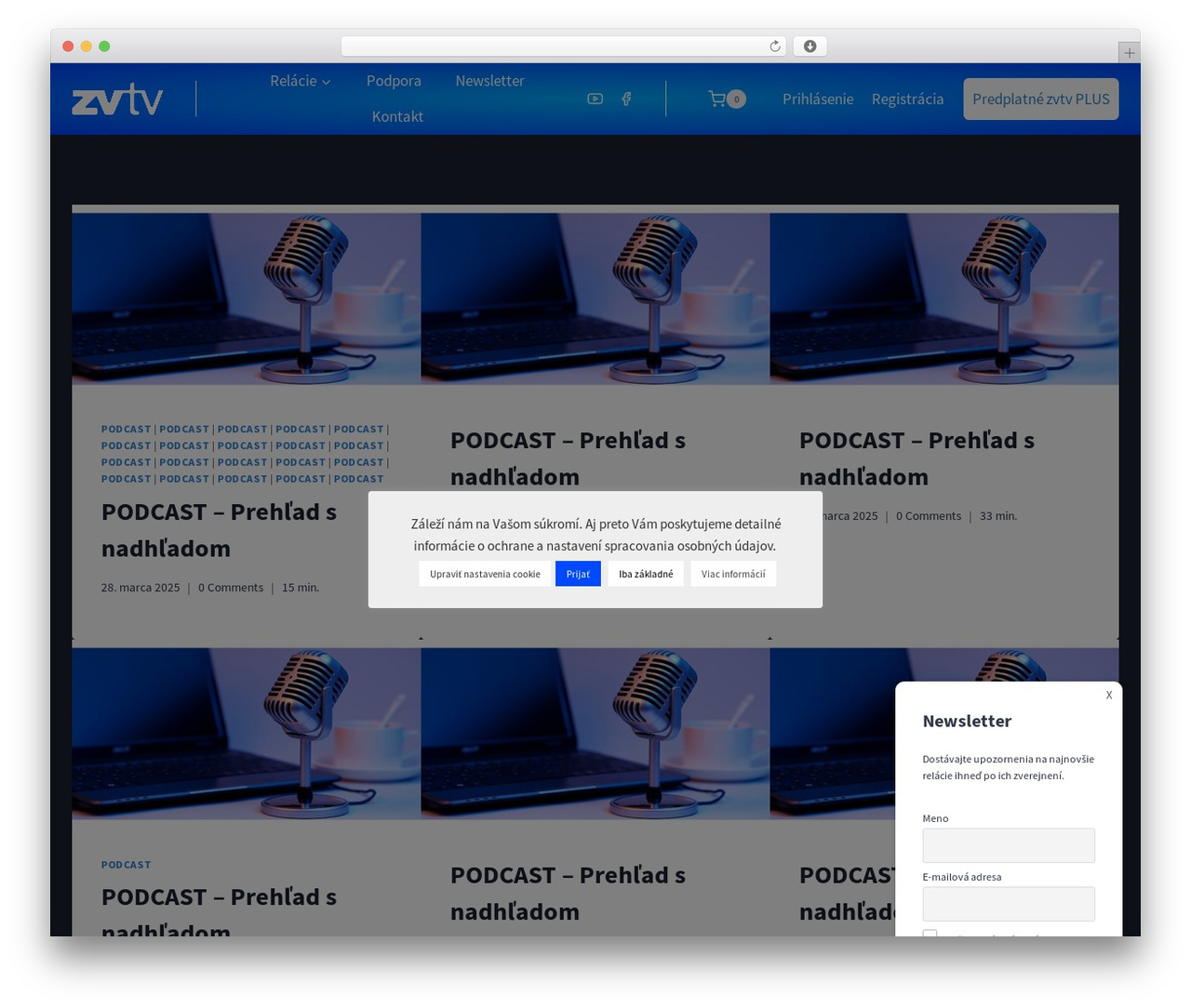 Kadence theme WordPress - zvtv.sk