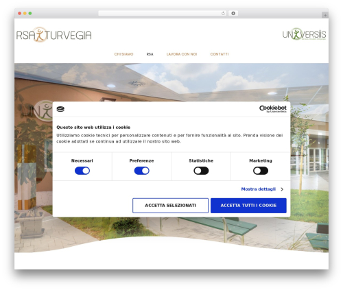 OneLife WordPress theme design - rsaturvegia.it