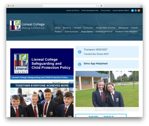 Polytechnic theme WordPress - lisnealcollege.com