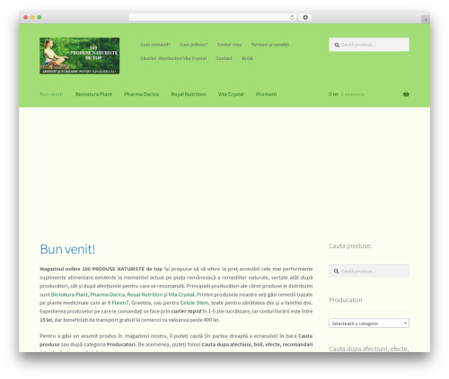 Storefront Footer Bar (storefront-footer-bar) free WordPress plugin - 100produsenaturiste.ro