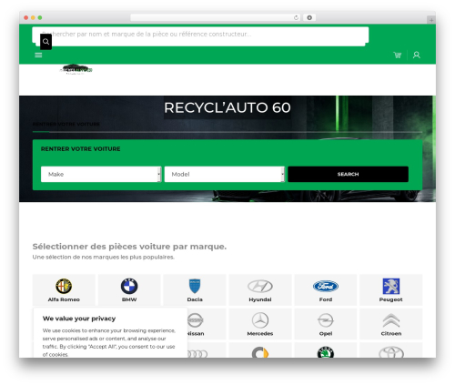 Theme WordPress Mobimax - recycl-auto-60.fr
