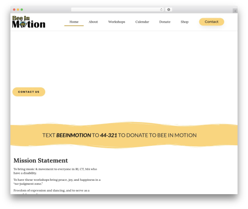 Theme WordPress Hello Bocain - beeinmotionri.org