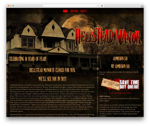 Theme WordPress Hellstead Manor - hellsteadmanor.com