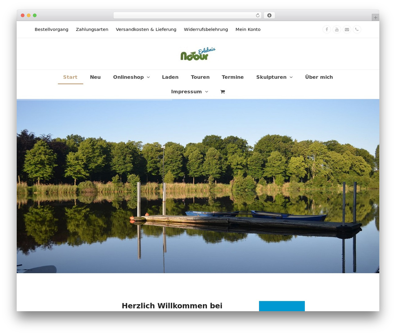 Total WordPress theme design - natourerlebnis.de Total WordPress theme design - natourerlebnis.de