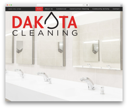 ui8 theme WordPress - dakotacleaning.com