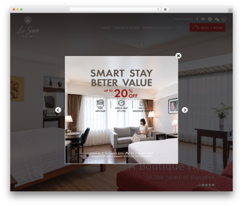 wcl WordPress ecommerce theme - lesiamhotel.com