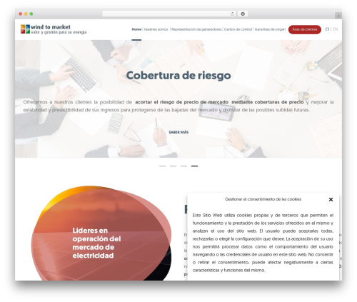 WindToMarket Custom Theme (w2m.es) theme WordPress - www.w2m.es