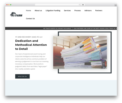 WordPress theme Agencies - 17recovery.com