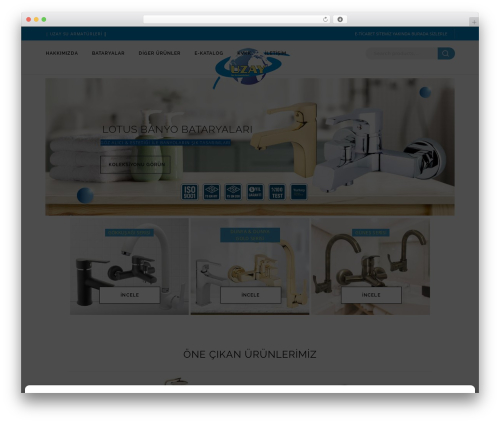 WordPress theme Ceramic - uzaysuarmaturleri.com