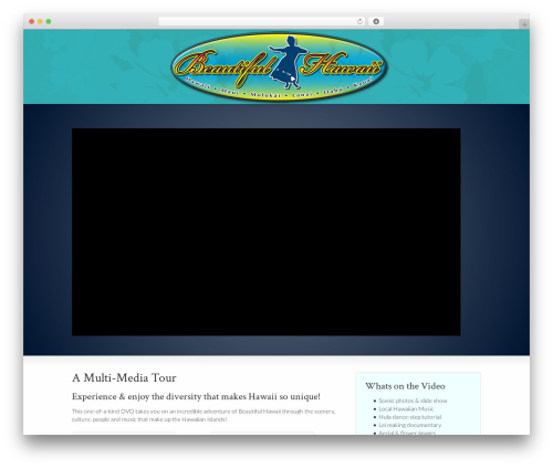 WordPress theme DesignPlus Advanced Multi-Purpose WordPress Theme - beautifulhawaii.co