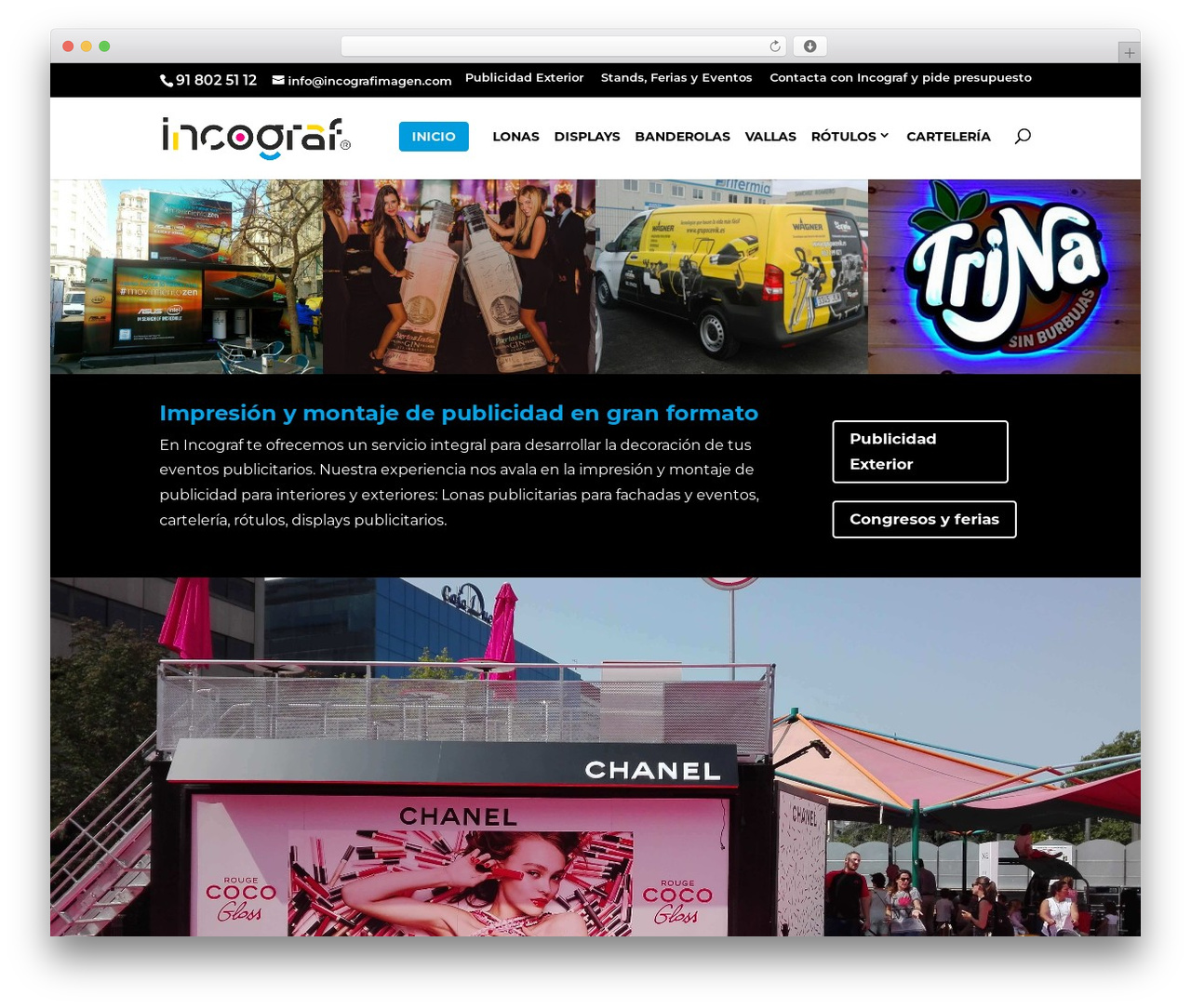 WordPress theme Divi - incografimagen.com