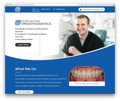 WordPress theme Fort Wayne Child - fortwaynepros.com