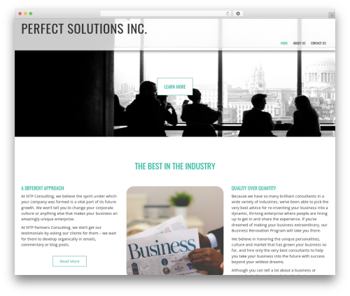 Boldgrid editor WordPress plugin - perfectsolutionsinc.com