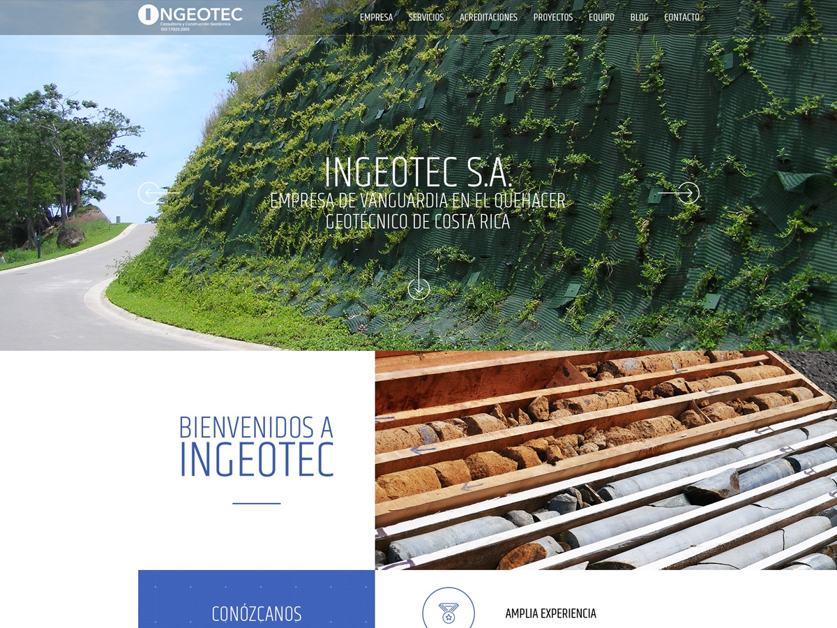 WordPress theme Ingeotec by HyperCoder