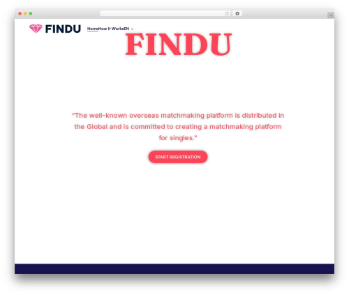 WordPress theme LoveDate - findu.love