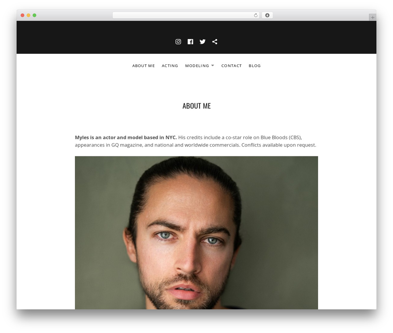 WordPress theme Ovation - mylesellison.com WordPress theme Ovation - mylesellison.com