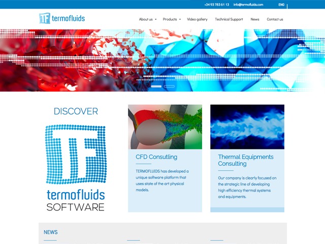 WordPress theme Termofluids
