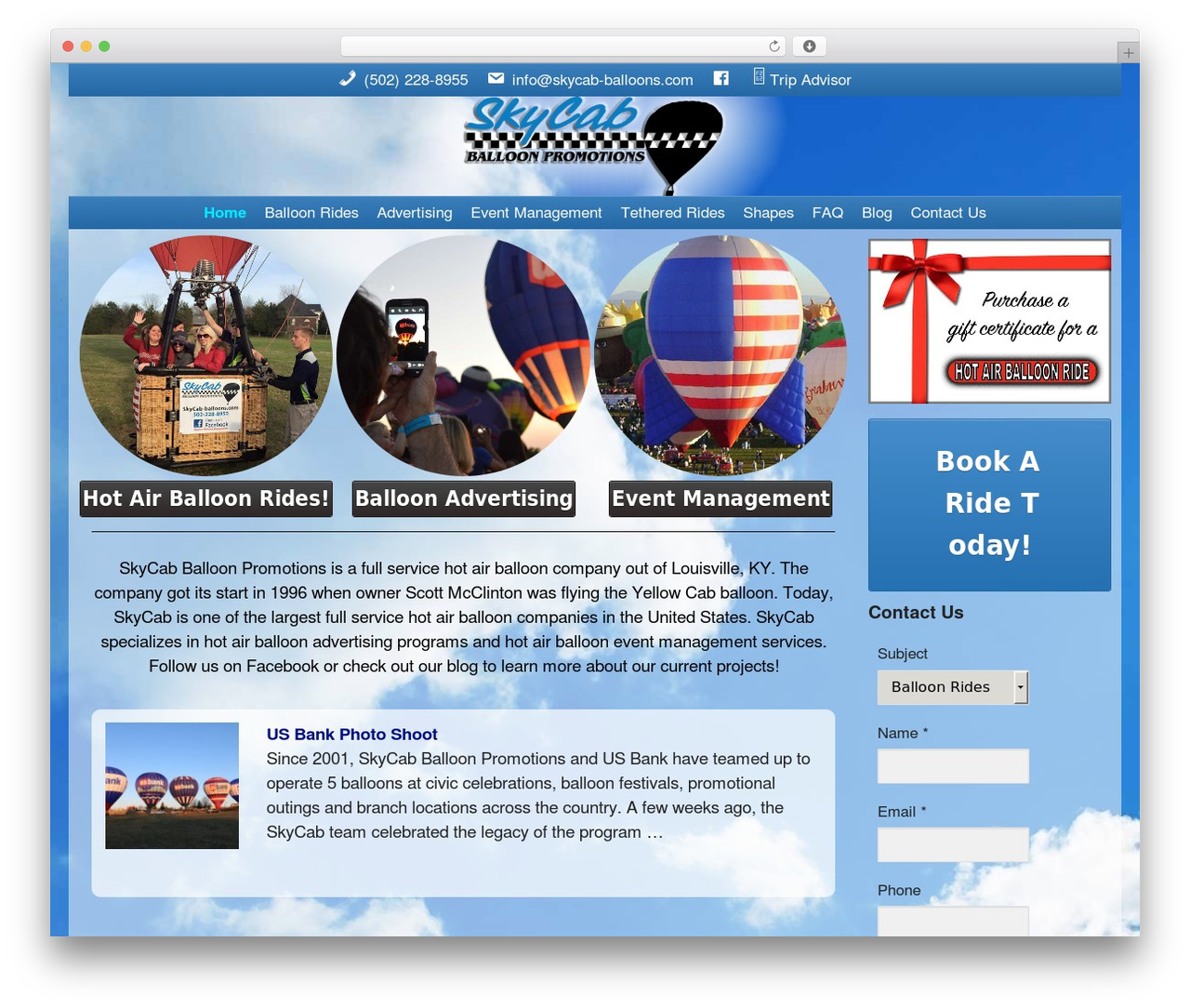 WordPress theme W223 - skycabballoons.com WordPress theme W223 - skycabballoons.com