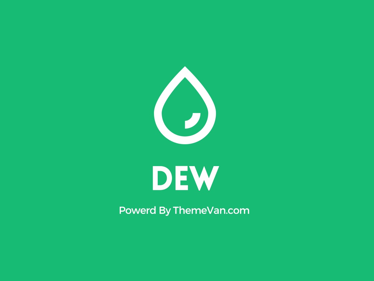 WordPress website theme DeW by ThemeVan