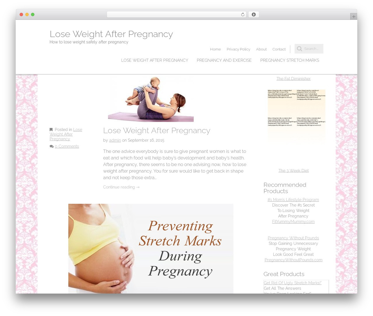 WordPress website theme Tienda Basic - loseweightafterpregnancyblog.com WordPress website theme Tienda Basic - loseweightafterpregnancyblog.com