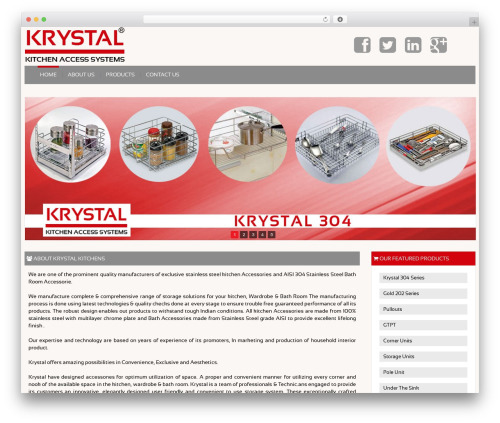 WP theme cherry - krystalkitchens.com