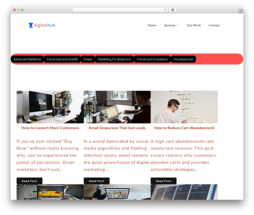 Best WordPress theme ThemeBuilder Theme - ourexamplesite.com