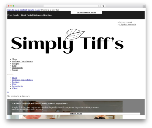 Gutenbricks WordPress plugin - simplytiffs.com
