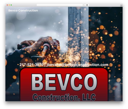 Creativeily WordPress theme - bevcoconstruction.com