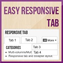Easy Responsive Tabs free WordPress plugin