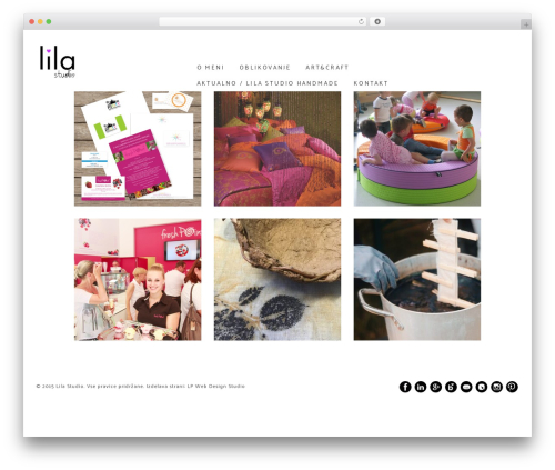 Gallery Responsive WordPress Theme WordPress theme image - lila-studio.com