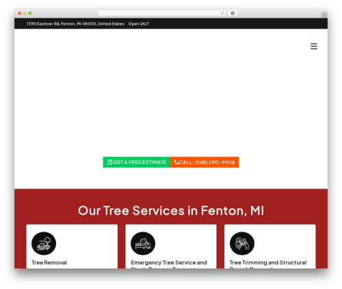 JSA Theme WordPress website theme - holtslandertreeservice.com