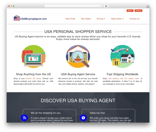Theme WordPress X - usabuyingagent.com