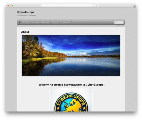 Alligator menu popup WordPress plugin - cybereurope.org