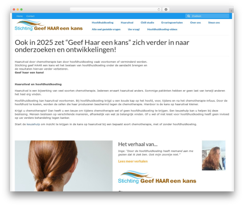 Virtue premium WordPress theme - geefhaareenkans.com