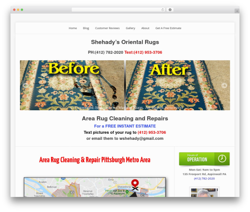 WordPress theme Boxed WP - shehadys.com