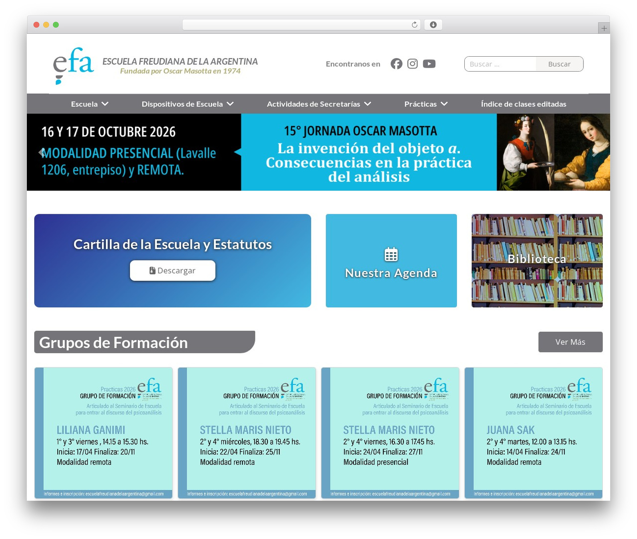 WordPress theme efa - escuelafreudiana-arg.org