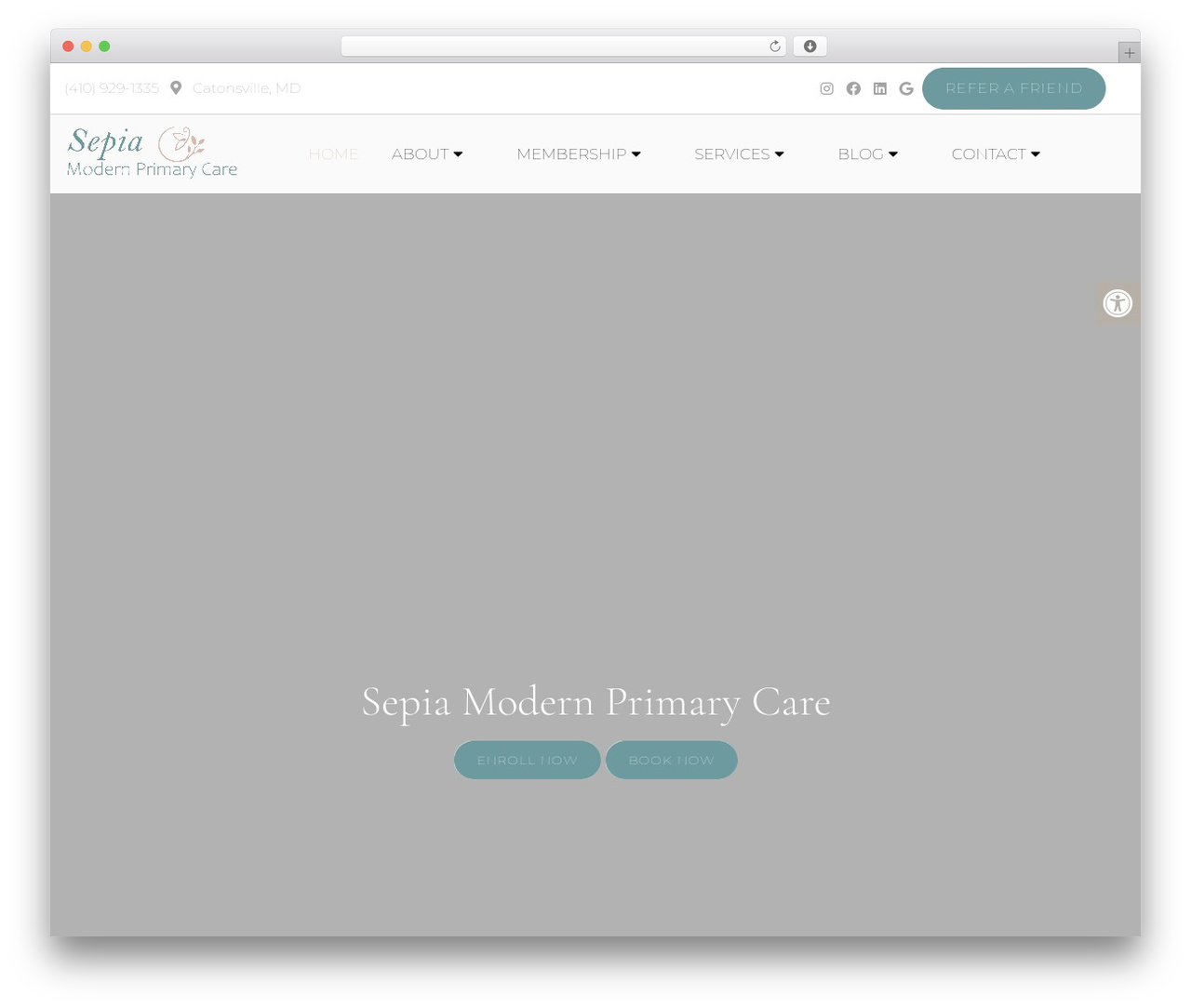 WordPress theme Parent Theme - sepiamodernprimarycare.com