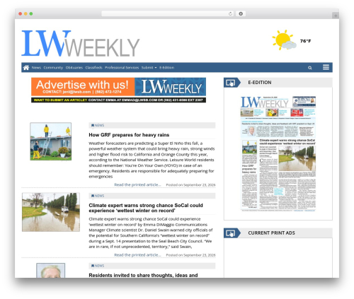 Wppas WordPress plugin - lwweekly.com