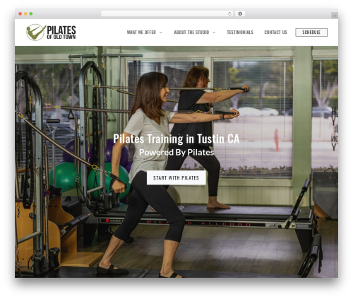GeneratePress theme WordPress - pilatesofoldtown.com