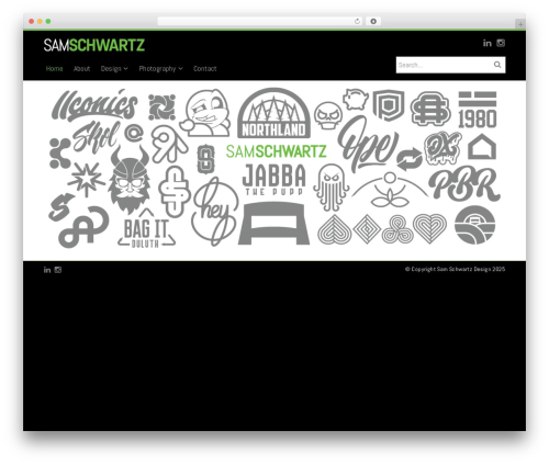 Ilander theme WordPress - samschwartzdesign.com