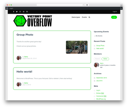 Gears WordPress plugin - victorypointoverflow.com
