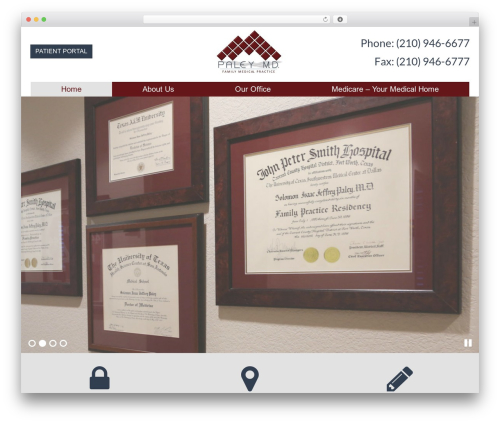Mypractis WordPress plugin - paleymd.com